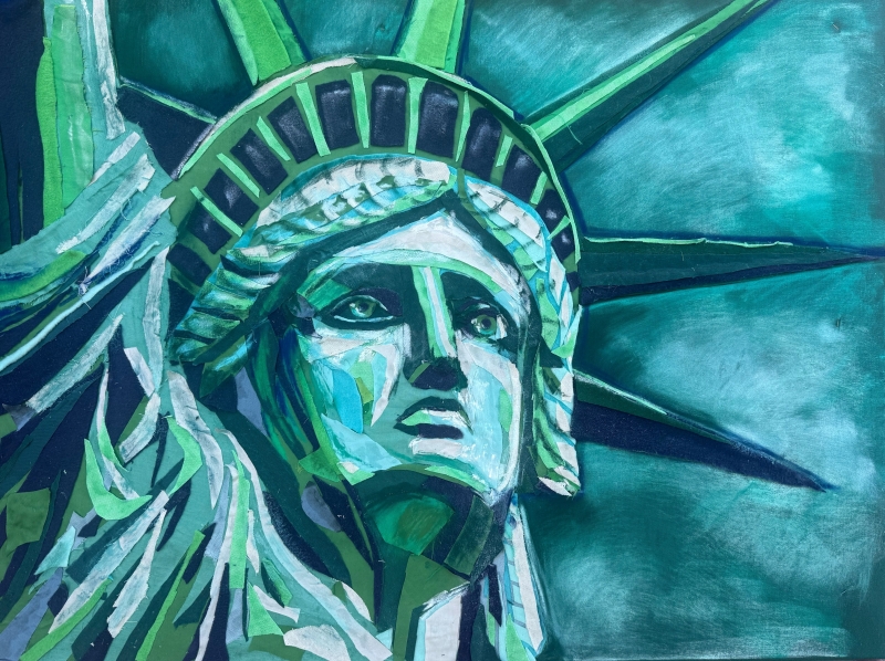 Statue of Liberty by artist Anastasia Shimanskaya